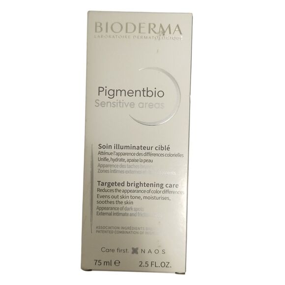 BIODERMA Pigmentbio Sensitive Areas Smoothing Cream - 75ml Exp 11/26 - Picture 1 of 8